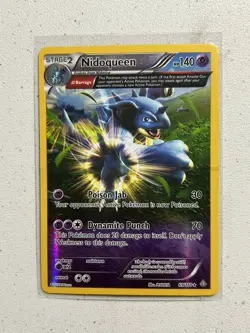 Nidoqueen (Omega) 69/160 Holo Rare XY - Primal Clash Pokemon Card - Image 1
