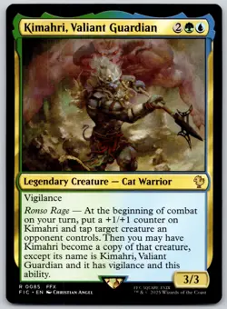 Kimahri, Valiant Guardian - Commander: FINAL FANTASY FIC- MTG - LP Magic - 85 R - Image 1