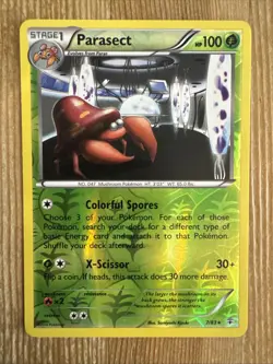 Parasect 7/83 2016 Generations Set Pokemon Card Reverse Holo Rare - NM - Image 1