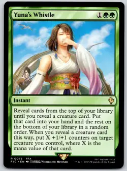 Yuna's Whistle - Commander: FINAL FANTASY FIC- MTG - LP Magic - 75 R - Image 1