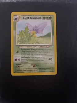 LIGHT VENOMOTH 53/105 - Neo Destiny - 1995-2000 - VINTAGE WotC Pokemon CARD - NM - Image 1