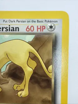Dark Persian 42/82 Team Rocket Vintage Pokemon Card - Image 4
