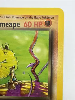 Dark Primeape 43/82 Team Rocket Regular Vintage Pokemon Card - Image 4