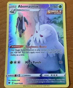 Abomasnow TG01/TG30 - Astral Radiance - Pokemon TCG Card Holo NM Mint Ultra Rare - Image 1
