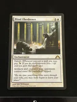 MTG - Blind Obedience - Gatecrash - Rare - LP - Image 2