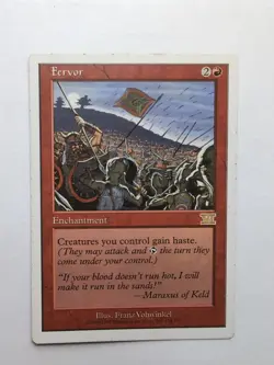 MTG Fervor (6ED) Classic Sixth Edition Regular Rare 174/350 - Image 1
