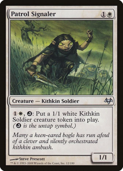 MTG magic 1x Patrol Signaler (M/NM) Eventide - Image 1
