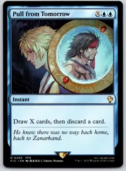 Pull from Tomorrow - Commander: FINAL FANTASY FIC- MTG - LP Magic - 269 R - Image 1