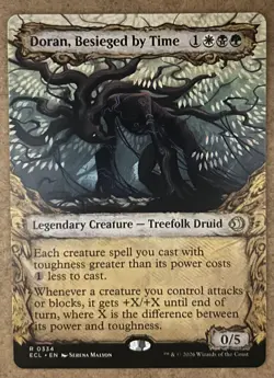 Doran, Besieged by Time (Showcase) - Lorwyn Eclipsed - NM MTG - Image 1