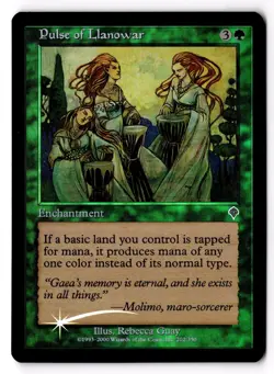 Pulse of Llanowar 202 Invasion Foil MP - Image 1