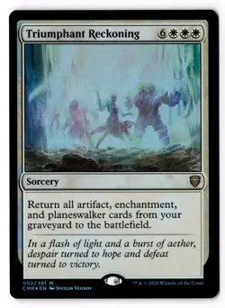 Triumphant Reckoning 52 Commander Legends Foil LP - Image 1