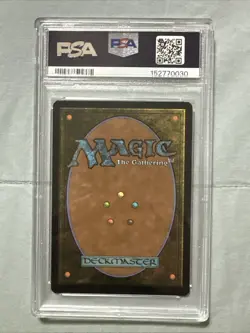 2025 MTG Marvels Spider-Man 0243 The Soul Stone Borderless Gauntlet Thanos PSA 8 - Image 2
