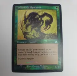Scourge MTG FOIL Wirewood Symbiote Magic the Gathering LP - Image 1
