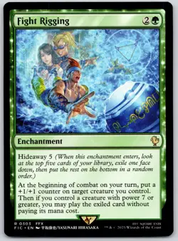 Fight Rigging - Commander: FINAL FANTASY FIC- MTG - LP Magic - 303 R - Image 1