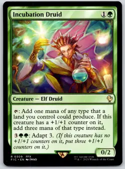 Incubation Druid - Commander: FINAL FANTASY FIC- MTG - LP Magic - 309 R - Image 1