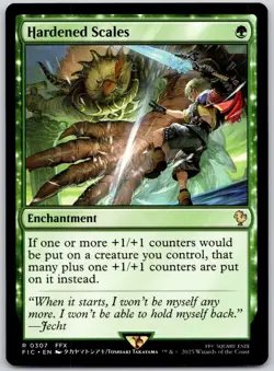 Hardened Scales - Commander: FINAL FANTASY FIC- MTG - LP Magic - 307 R - Image 1