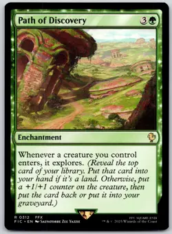 Path of Discovery - Commander: FINAL FANTASY FIC- MTG - LP Magic - 312 R - Image 1