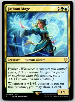 Fathom Mage - Commander: FINAL FANTASY FIC- MTG - LP Magic - 325 R - Image 1