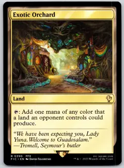 Exotic Orchard - Commander: FINAL FANTASY FIC- MTG - LP Magic - 390 R - Image 1