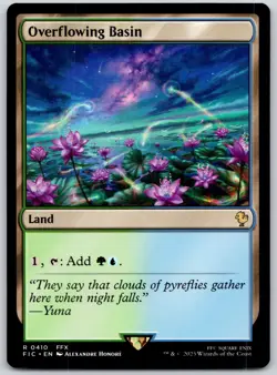 Overflowing Basin - Commander: FINAL FANTASY FIC- MTG - LP Magic - 410 R - Image 1