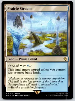 Prairie Stream - Commander: FINAL FANTASY FIC- MTG - LP Magic - 413 R - Image 1