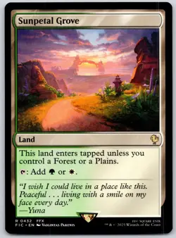 Sunpetal Grove - Commander: FINAL FANTASY FIC- MTG - LP Magic - 432 R - Image 1