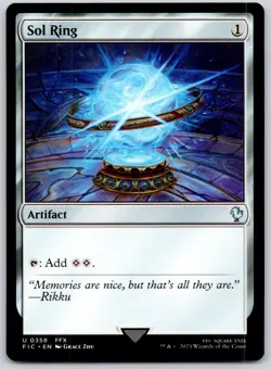 Sol Ring () - Commander: FINAL FANTASY FIC- MTG - LP Magic - 358 U - Image 1