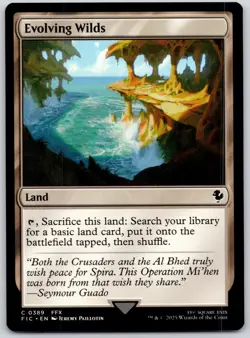 Evolving Wilds - Commander: FINAL FANTASY FIC- MTG - LP Magic - 389 C - Image 1