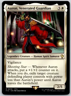 Auron, Venerated Guardian - Commander: FINAL FANTASY FIC- MTG - LP Magic - 10 R - Image 1