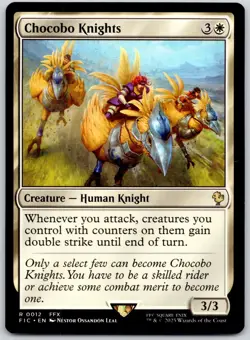 Chocobo Knights - Commander: FINAL FANTASY FIC- MTG - LP Magic - 12 R - Image 1