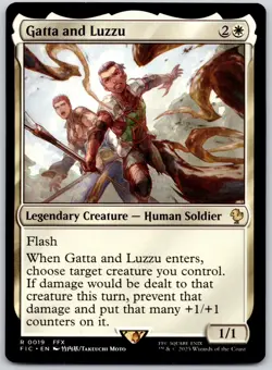 Gatta and Luzzu - Commander: FINAL FANTASY FIC- MTG - LP Magic - 19 R - Image 1
