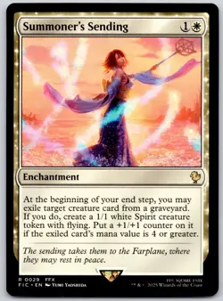 Summoner's Sending - Commander: FINAL FANTASY FIC- MTG - LP Magic - 29 R - Image 1