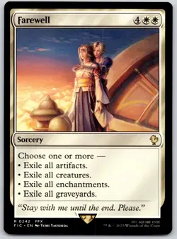 Farewell - Commander: FINAL FANTASY FIC- MTG - LP Magic - 242 R - Image 1