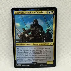 MTG - Adewale, Breaker of Chains Universes Beyond: Assassin's Creed Foil NM - Image 1
