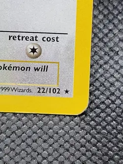 Shadowless Pidgeotto 022/102 Pokemon TCG WOTC Base Set - Image 4