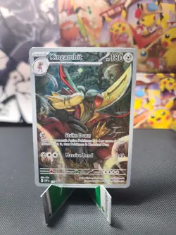 Kingambit SVP 130 Scarlet & Violet Promo Illustration Rare Pokemon TCG NM - Image 1