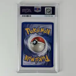 Hitmonlee Holo 7/62 Fossil Ultra Rare Pokemon Card PSA 7 Near Mint - Image 4
