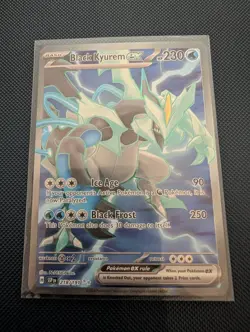 Black Kyurem ex 218/191 Ultra Rare Full Art - Pokemon Surging Sparks SV08 - NM - Image 1