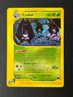 2003 Crobat 6/144 Rare Pokemon Card - Skyridge Set - Image 2