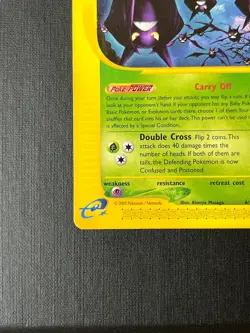 2003 Crobat 6/144 Rare Pokemon Card - Skyridge Set - Image 5