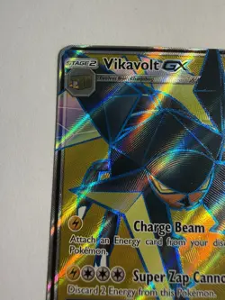 LP Vikavolt GX Full Art 134/145 Sun & Moon Guardians Rising Pokemon card English - Image 2