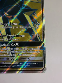 LP Vikavolt GX Full Art 134/145 Sun & Moon Guardians Rising Pokemon card English - Image 4