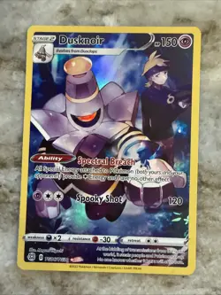 Dusknoir TG06/TG30 Holo Brilliant Stars Trainer Gallery Pokemon NM - Image 1