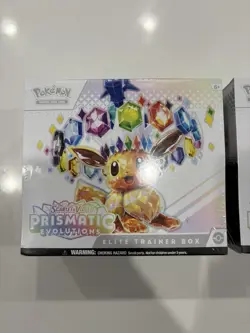 Pokemon TCG Prismatic Evolutions Elite Trainer Box (ETB) Lot of (2) SEALED - Image 3