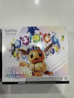 Pokemon TCG Prismatic Evolutions Elite Trainer Box (ETB) Lot of (2) SEALED - Image 4