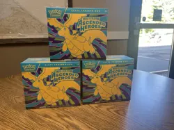 Pokemon Ascended Heroes ETB Lot Of 3 Sealed New - Image 1