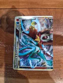 2010 Pokemon Suicune & Entei Legend 94/95 Unleashed Holo !! 🔥🔥 - Image 1