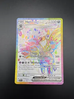Pokemon TCG Hydreigon ex Surging Sparks Ultra Rare Full Art 223/191 Holo - Image 3