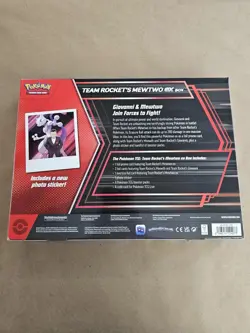 Pokemon TCG Team Rocket's Mewtwo ex Box Sealed New - Image 2