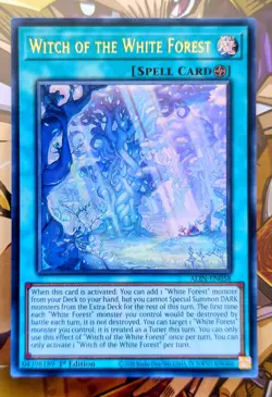 Witch Of The White Forest (Ultra Rare) - ALIN-EN058 - Yu-Gi-Oh TCG - Image 1